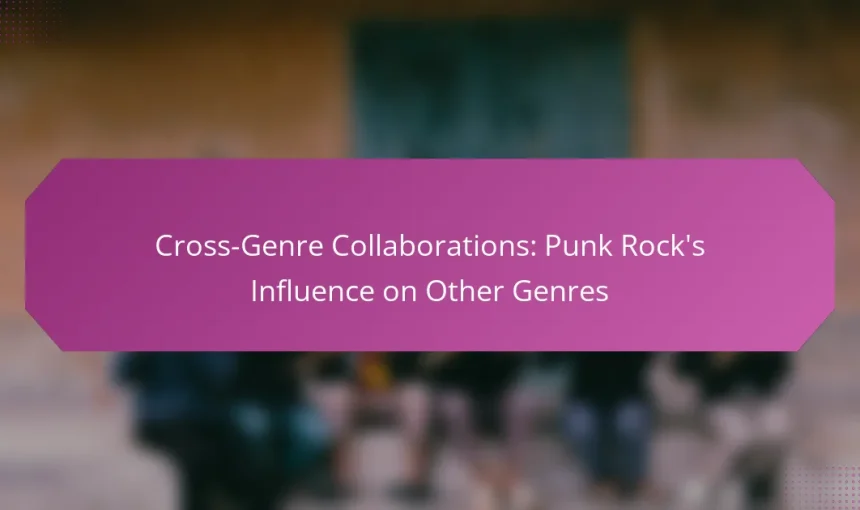 Cross-Genre Collaborations: Punk Rock’s Influence on Other Genres